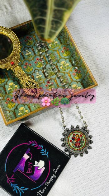 Designer Miniature Bird Pendant Haram 🎨✨