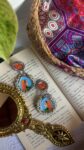 ​🌟The Jodha Bai Heritage Hand-Painted Dangler" 👑
