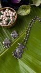 🔔 Imperial Ghungroo & Textured Bead Jewelry Set 💎
